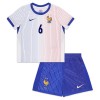 Camisola + Calções França Camavinga 6 Criança Equipamento 2ª Euro 2024